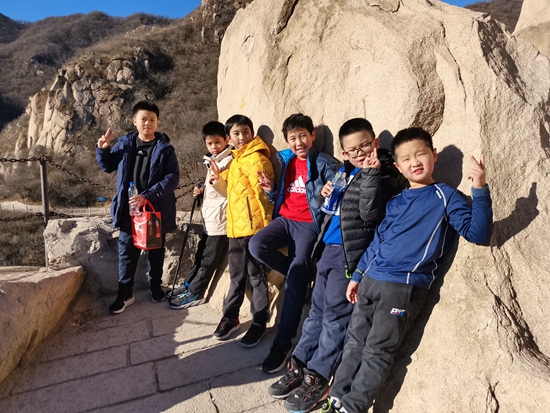 登山隊員供圖。